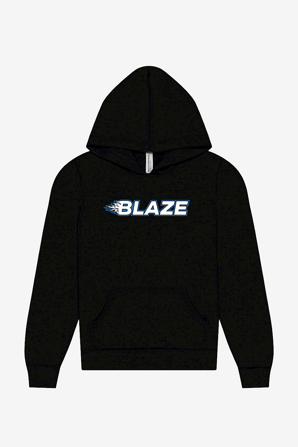 Youth Sponge Fleece Pullover Hooded Sweatshirt - BLAZE West Primary Logo