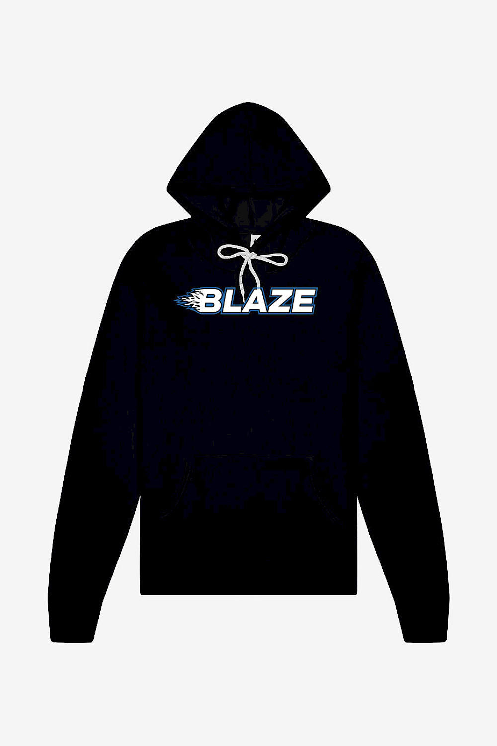 Adult Sponge Fleece Pullover Hooded Sweatshirt - BLAZE West Primary Logo