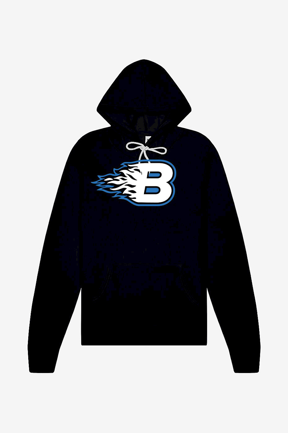 Adult Sponge Fleece Pullover Hooded Sweatshirt - Blazing B